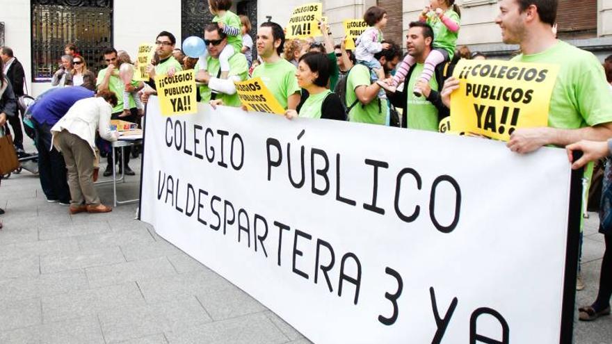 Zaragoza clama hoy contra la falta de infraestructuras educativas