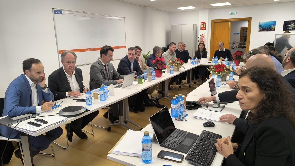 Reunión del consejo de navegación y puerto del puerto de la Savina