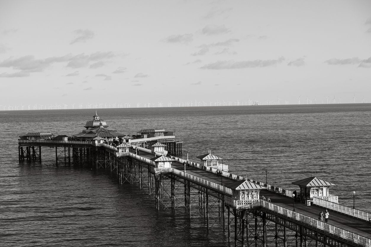 El muelle de Llandudno, en Gales, la ciudad balneario sacada de una novela de Jane Austen