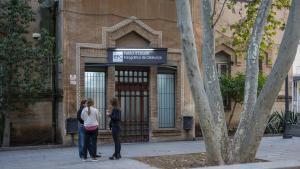 Barcelona. 16.10.2025. Barcelona. Fachada de l’Institut d’Estudis Fotògrafics de Catalunya (IEFC) en el recinto de la Escola Industrial. Fotografía de Jordi Cotrina