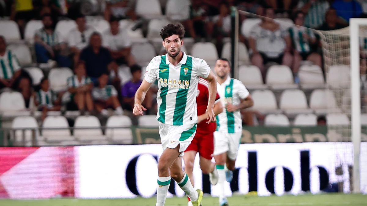 Theo Zidane, durante el Trofeo Puertas de Córdoba.