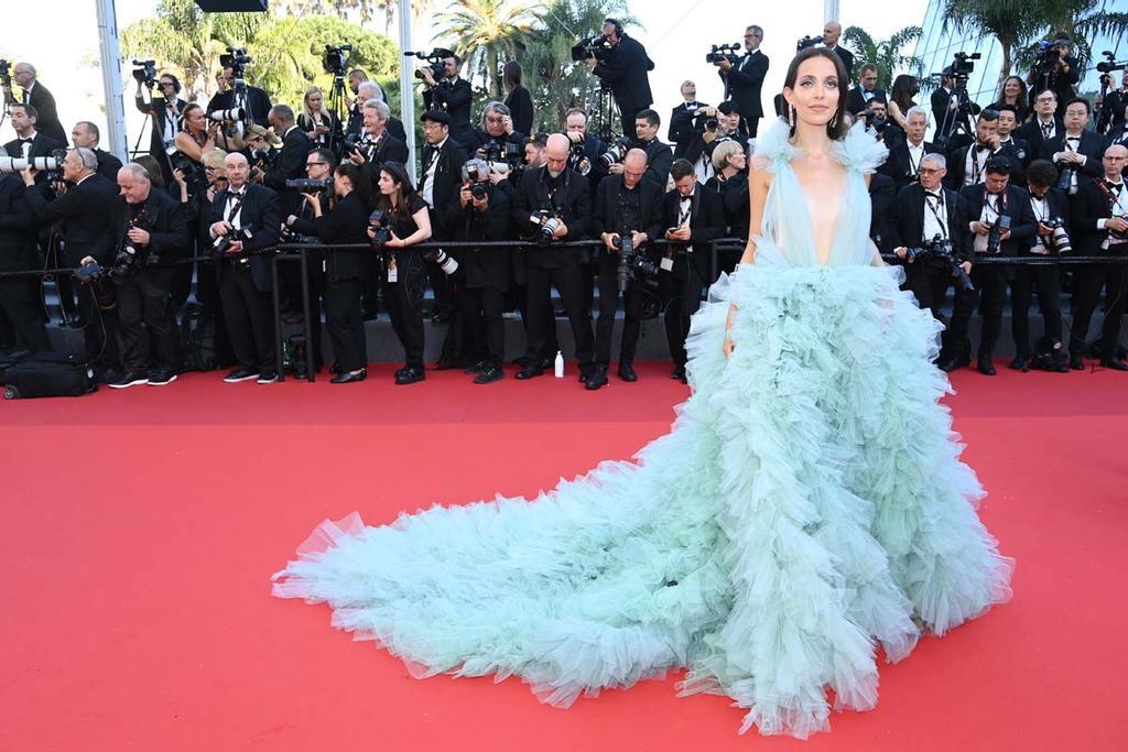 Marta Sierra en el Festival de Cannes 2022.