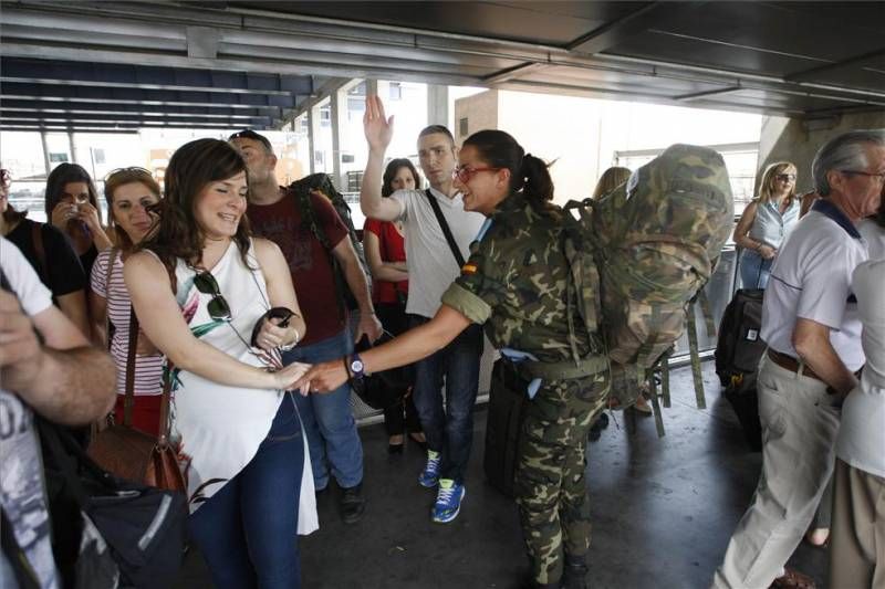 Llegan a Córdoba los primeros militares procedentes de Líbano