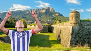 El refugio de Mikel Oyarzabal (29 años) es la puerta de entrada al Pirineo