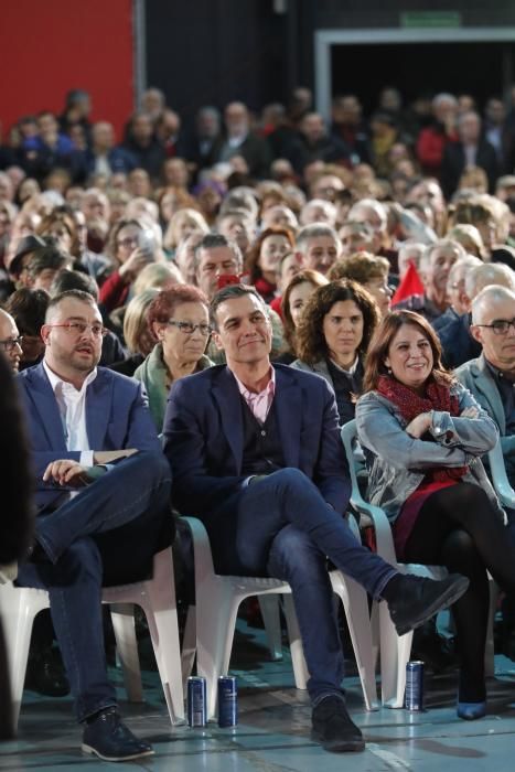 Mitin de Pedro Sánchez en Gijón