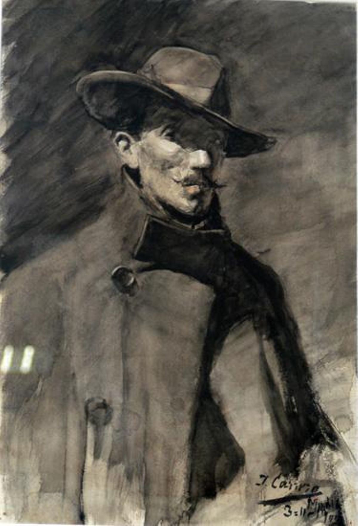 Retrato de Jenaro Carrero.