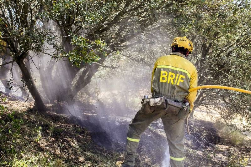 Fotogalería del incendio de las Cinco Villas