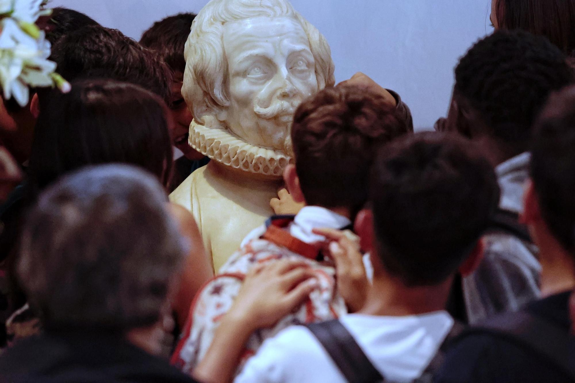 Visita a la ermita de San Diego con motivo de la fuga estudiantil