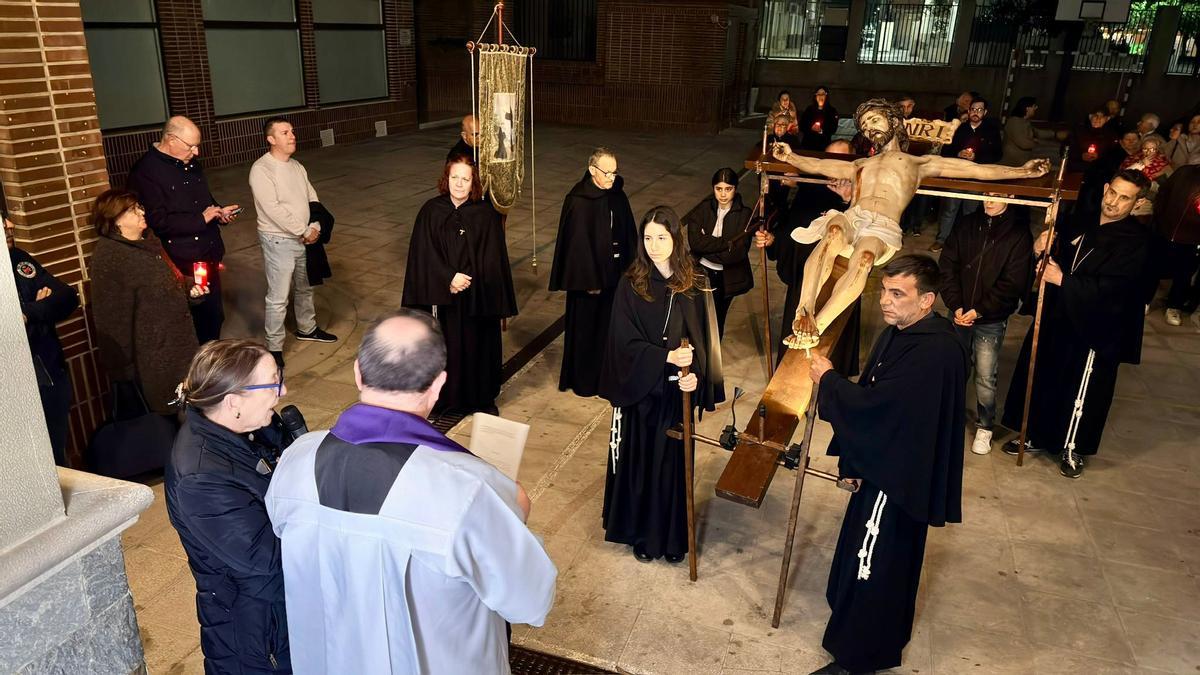 Vía Crucis con el Cristo de las Siete Palabras