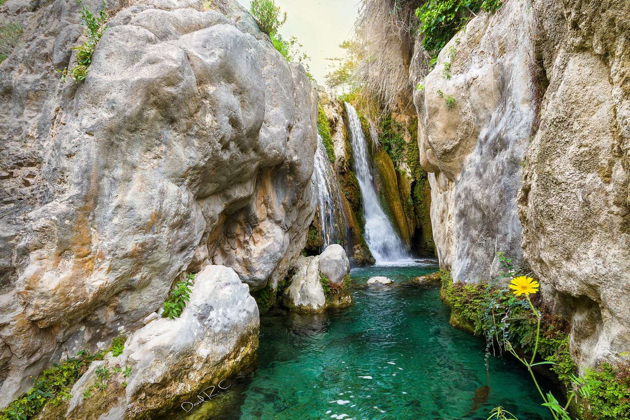 Fonts de L'algar, en Alicante.