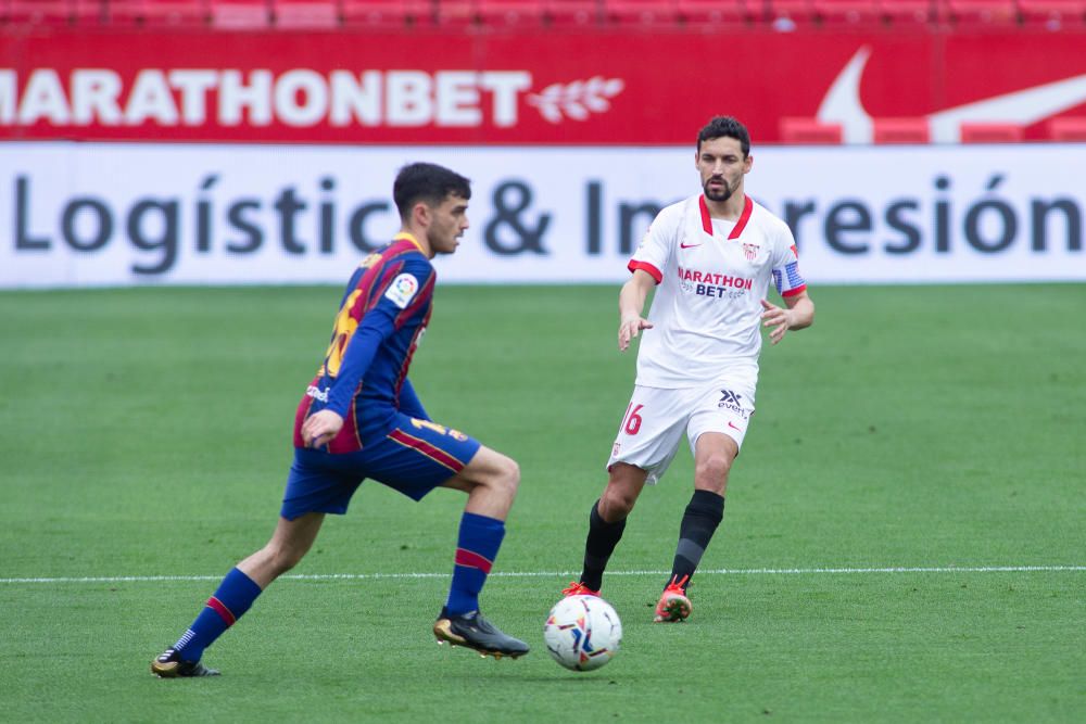 Sevilla - Barça, en imatges