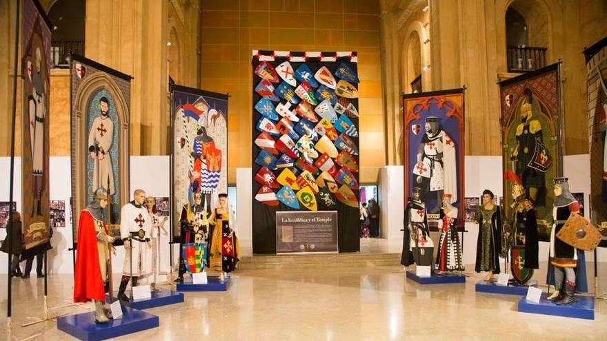 La exposición templaria se puede visitar en la Antigua Iglesia de La Compañía de Jesús.