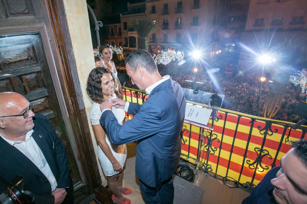 Diana Palazón reivindica las tradiciones y la cultura de Elche en un emotivo pregón