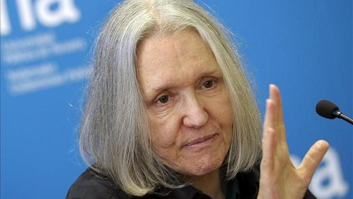 Saskia Sassen, durante una visita a Madrid.