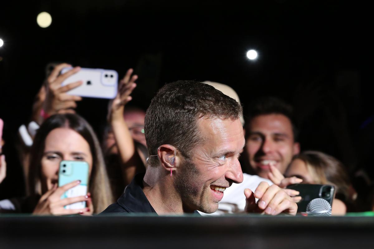 Coldplay en el Estadi Olímpic Lluis Companys