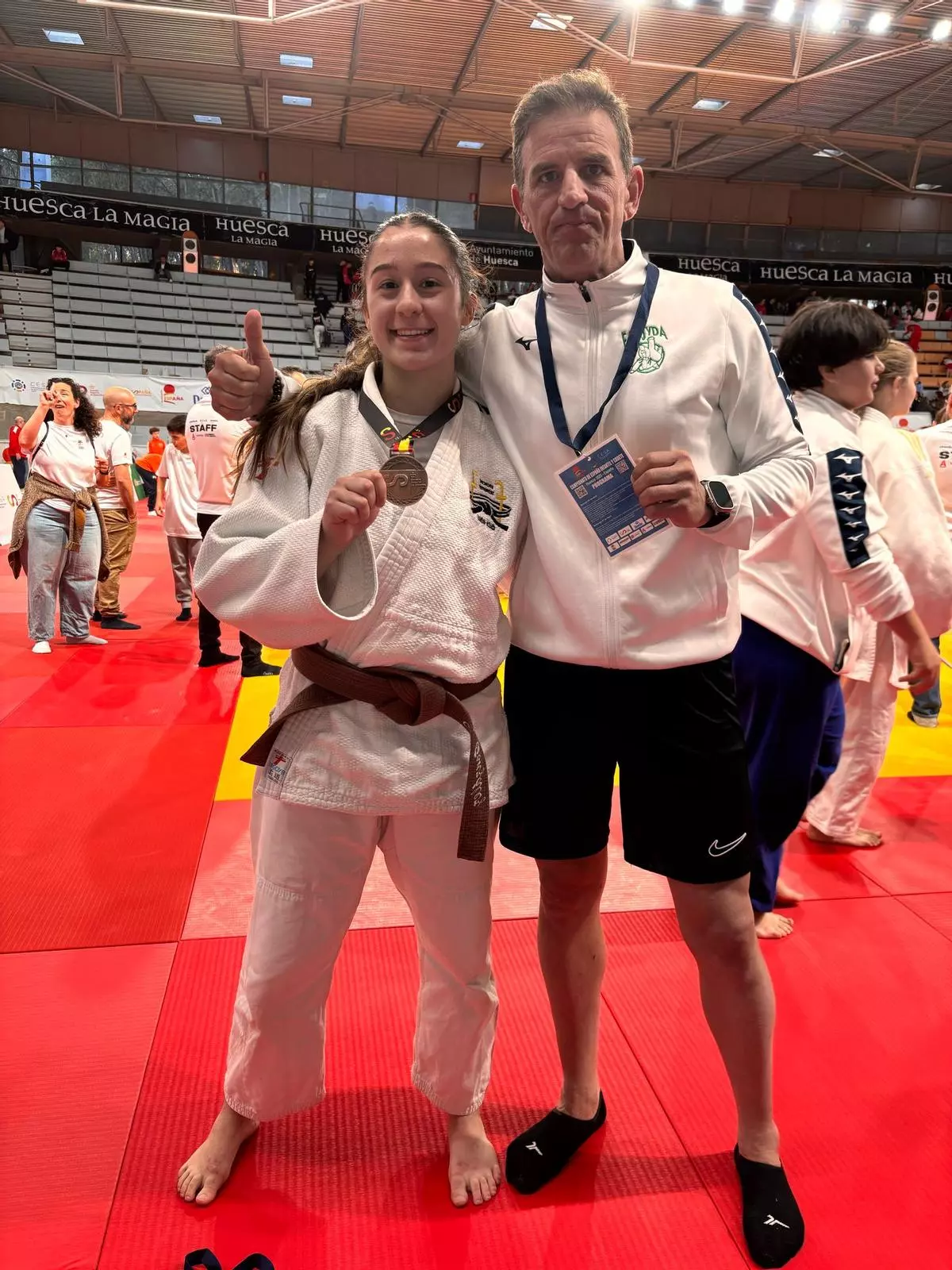 La malagueña Carmen González, bronce en el Campeonato de España infantil y cadete de judo
