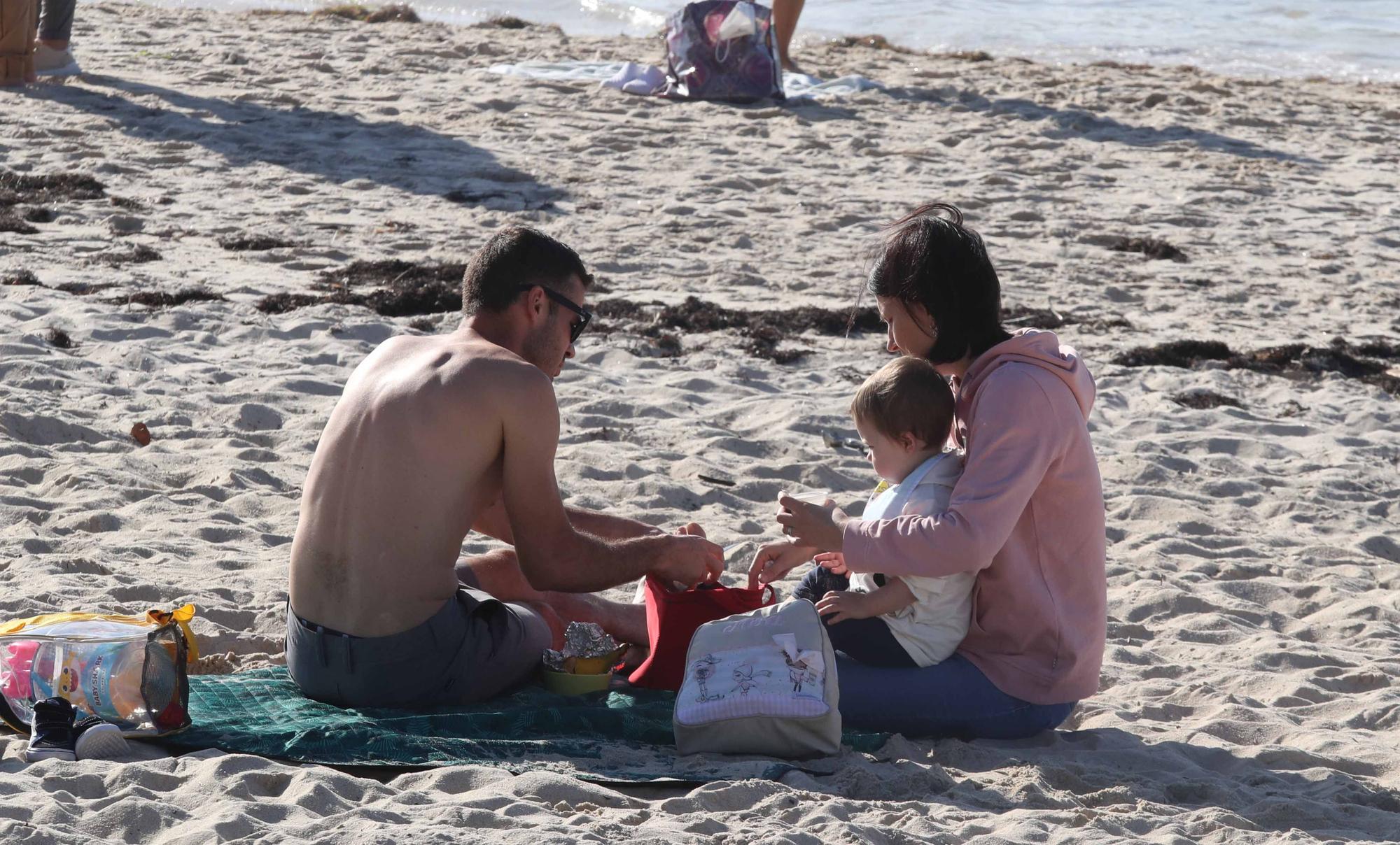 Un festivo en pleno 'veroño' vigués