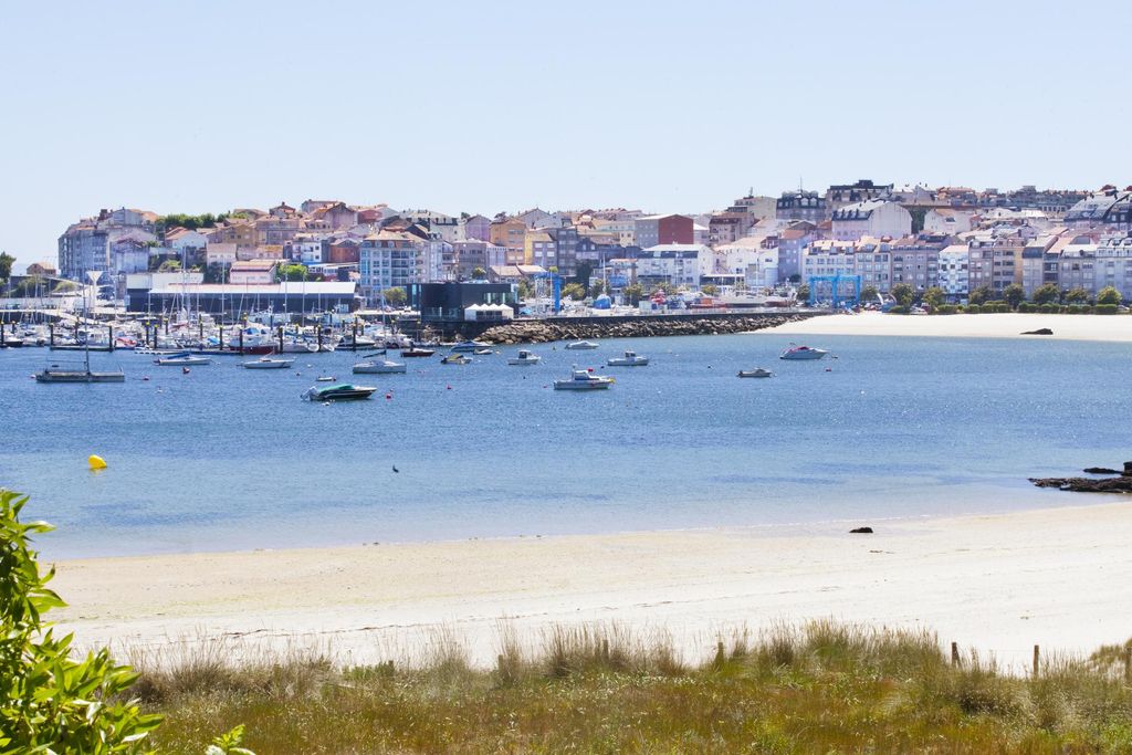 La localidad gallega de Sanxenxo es una de las mas apreciadas durante el verano.
