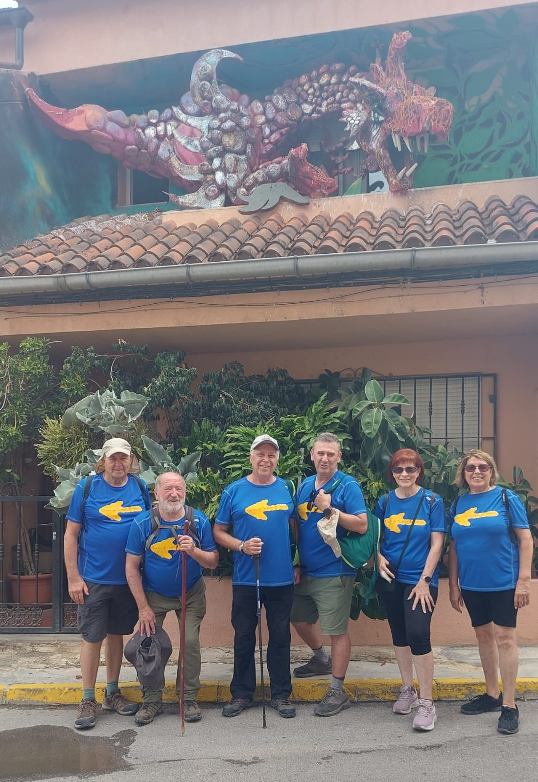 Más de un centenar de peregrinos concluye la segunda etapa del Camino de Santiago desde Sagunt