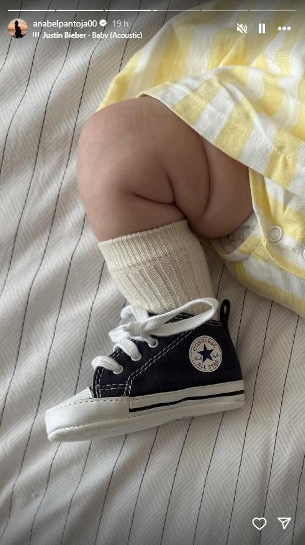 Anabel Pantoja comparte una fotografía de su hija Alma