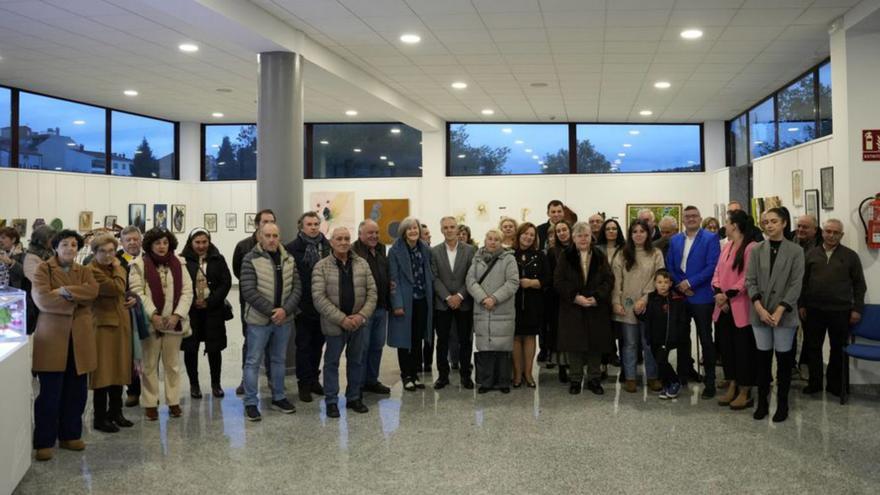 Inauguración de CrucesArte en el Auditorio Xosé Casal. |  Bernabé