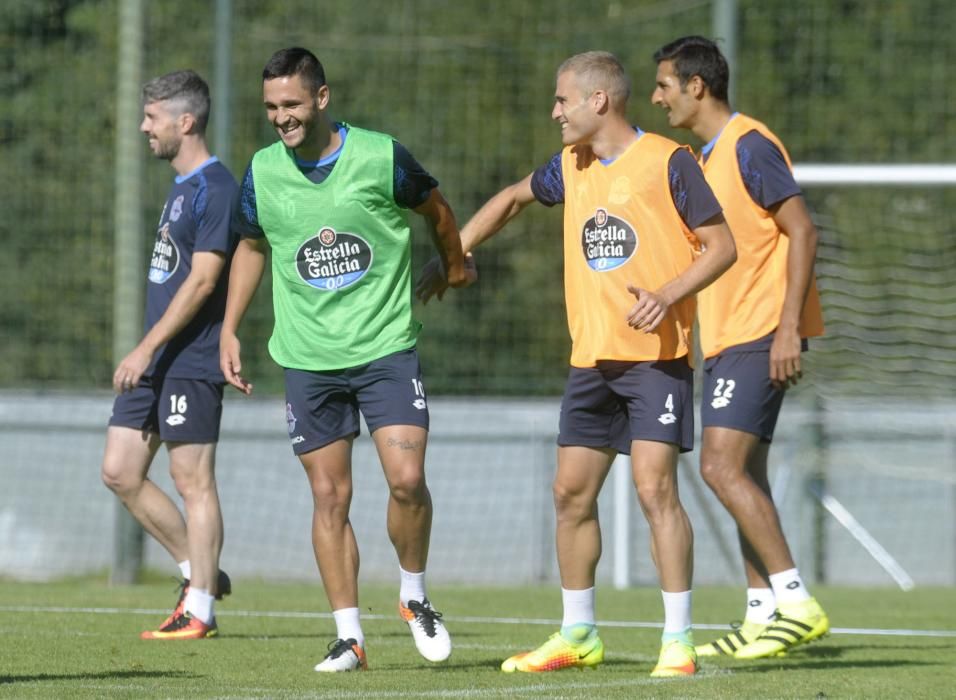 Cuarto entrenamiento de la semana - El domingo, el Dépor recibe al Athletic en Riazor.