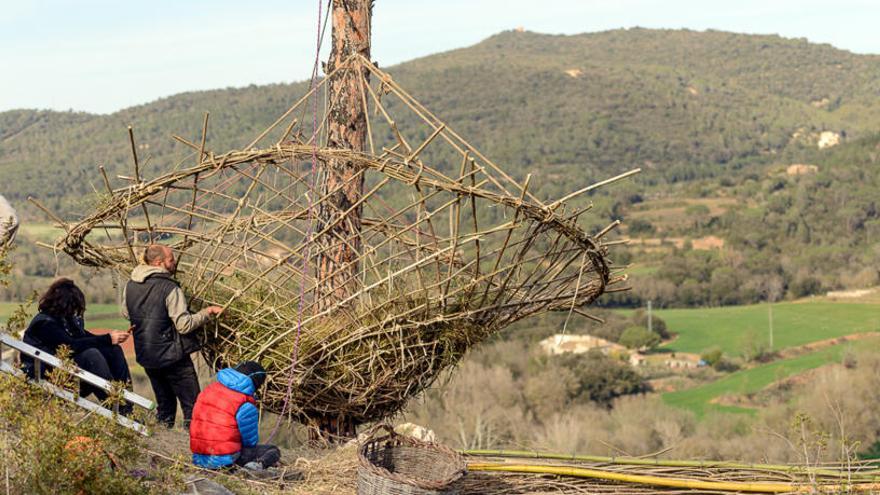 Una de les obres que es poden veure des d&#039;aquest dissabte 24 de març