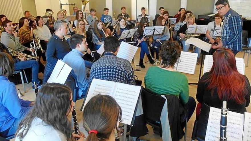 La banda del Memorial Ricard Cuadra ja ha iniciat els assajos pel concert de Patum