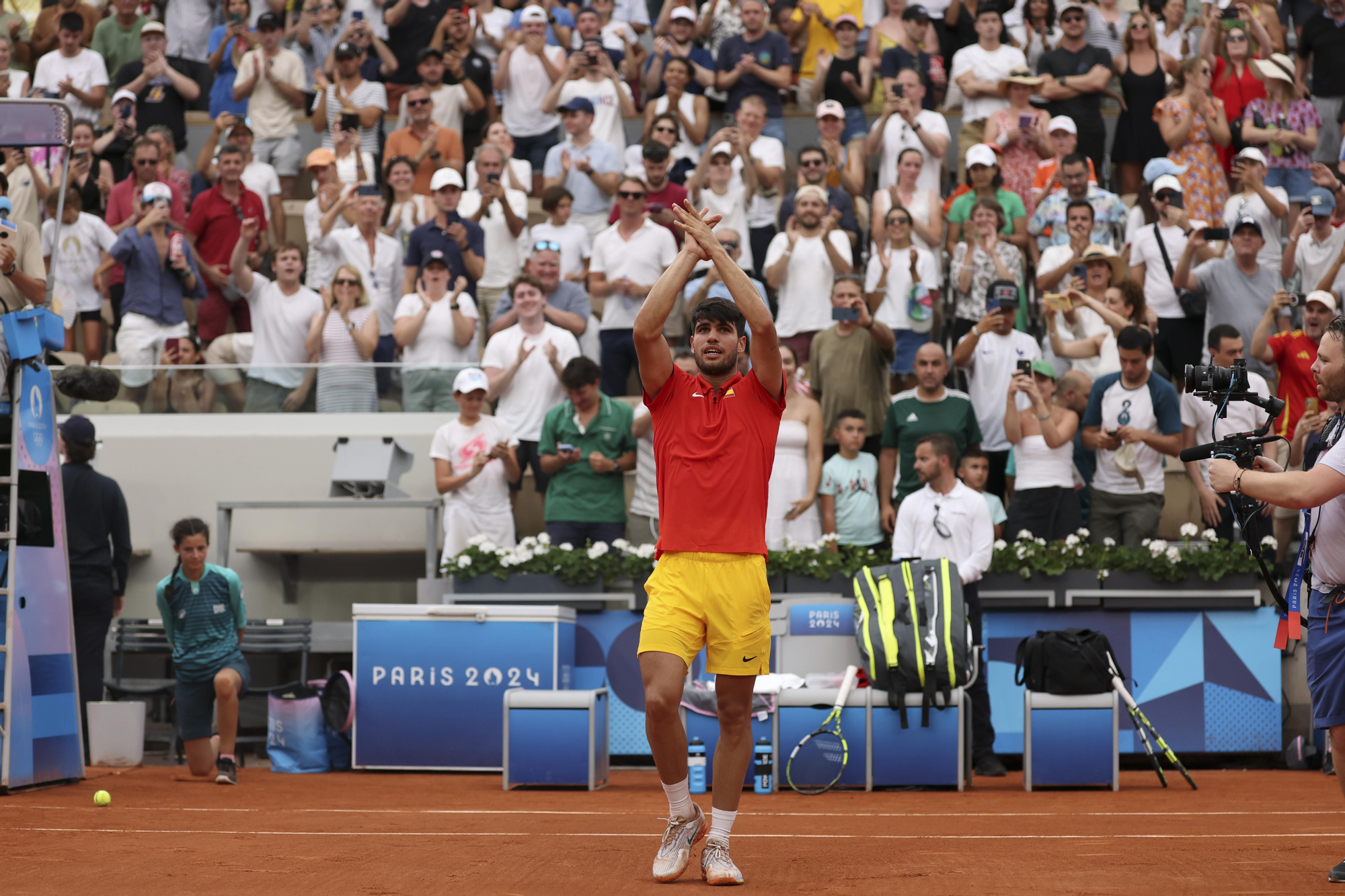 Tenis individual masculino: Roman Safiullin - Carlos Alcaraz