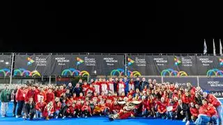 Valencia es el talismán olímpico del hockey español