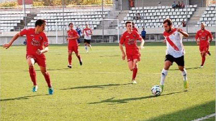 L&#039;Olot només va poder arrencar un punt en la seva visita a la Feixa Llarga.