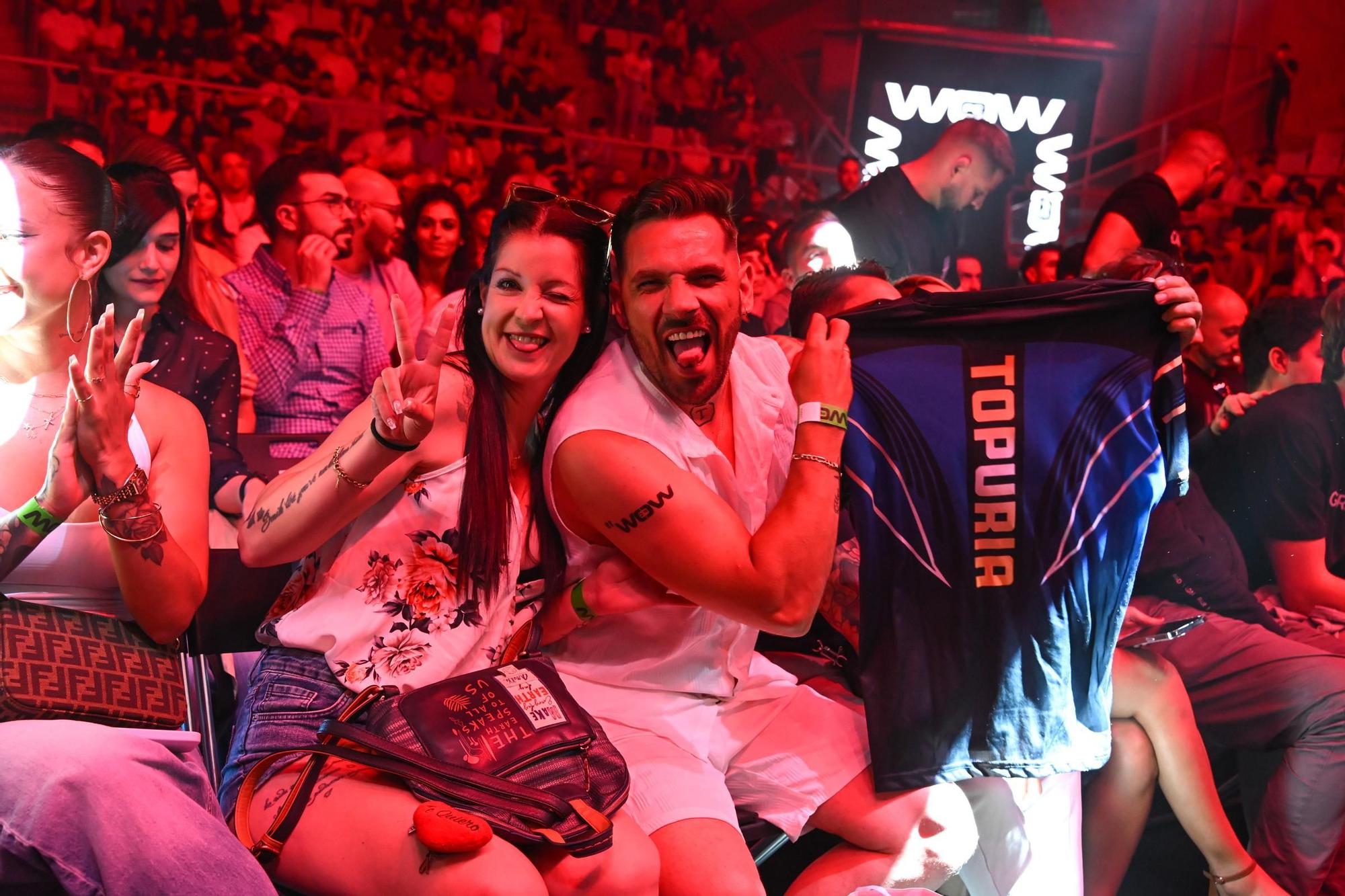 Las mejores imánes del WOW, el espectáculo de lucha de Ilia Topuria en Alicante