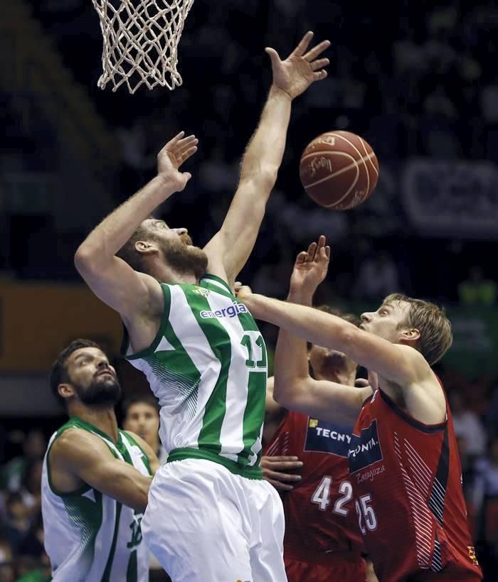 Fotogalería del Betis-Tecnyconta Zaragoza