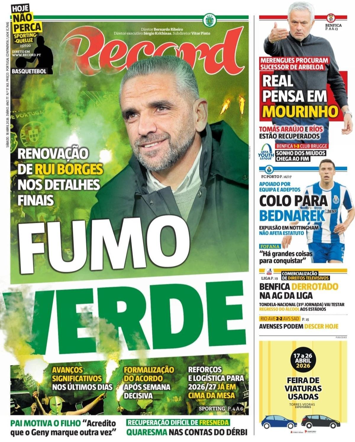Las imágenes de las portadas de hoy