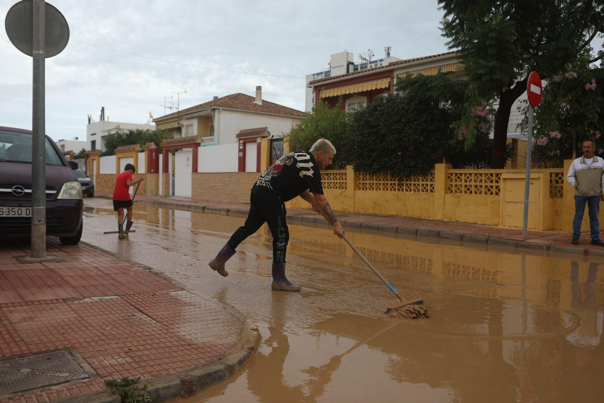Los estragos de la dana Alice en el litoral de la Región, en imágenes