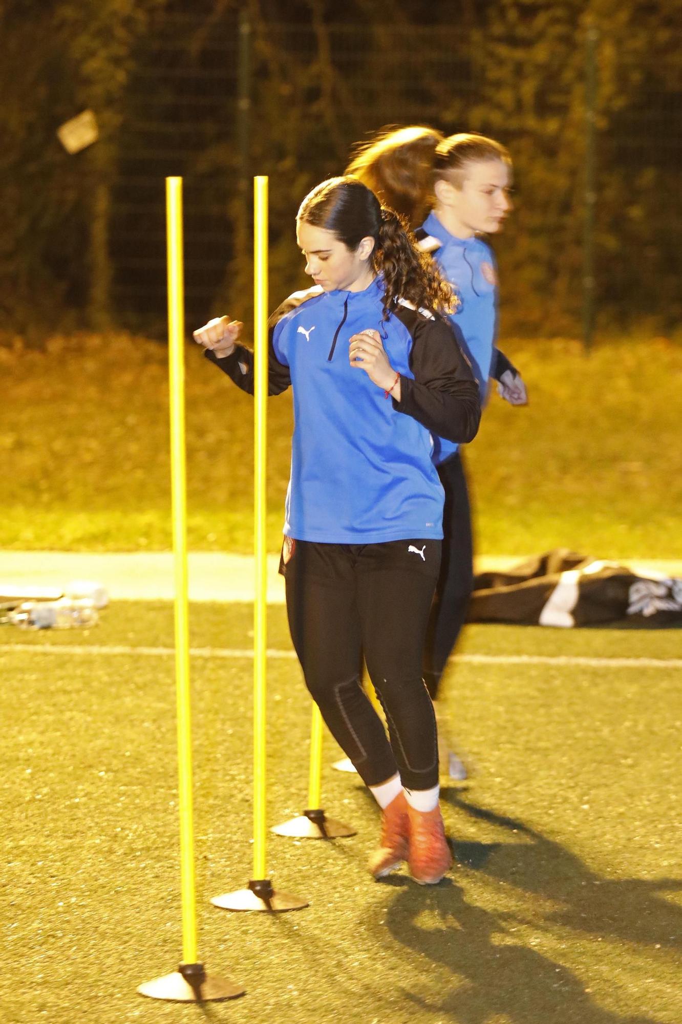 Entrenament del Girona FC femení