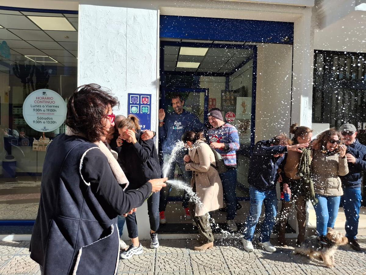 Moraira celebra su cuarto premio, con más de 20 millones en la localidad