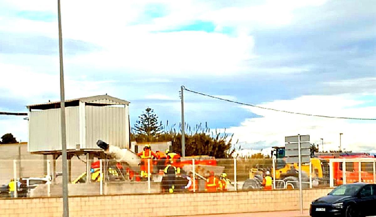 Lugar en el que se ha producido el accidente laboral.