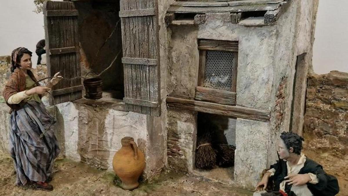 Exposición ‘Vida cotidiana’ de Asociación Belenistas en Badajoz.