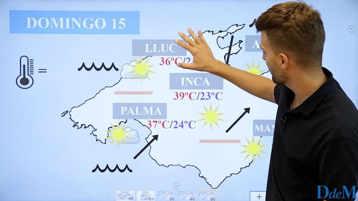 El tiempo del fin de semana en Mallorca: la ola de calor alcanzará su apogeo