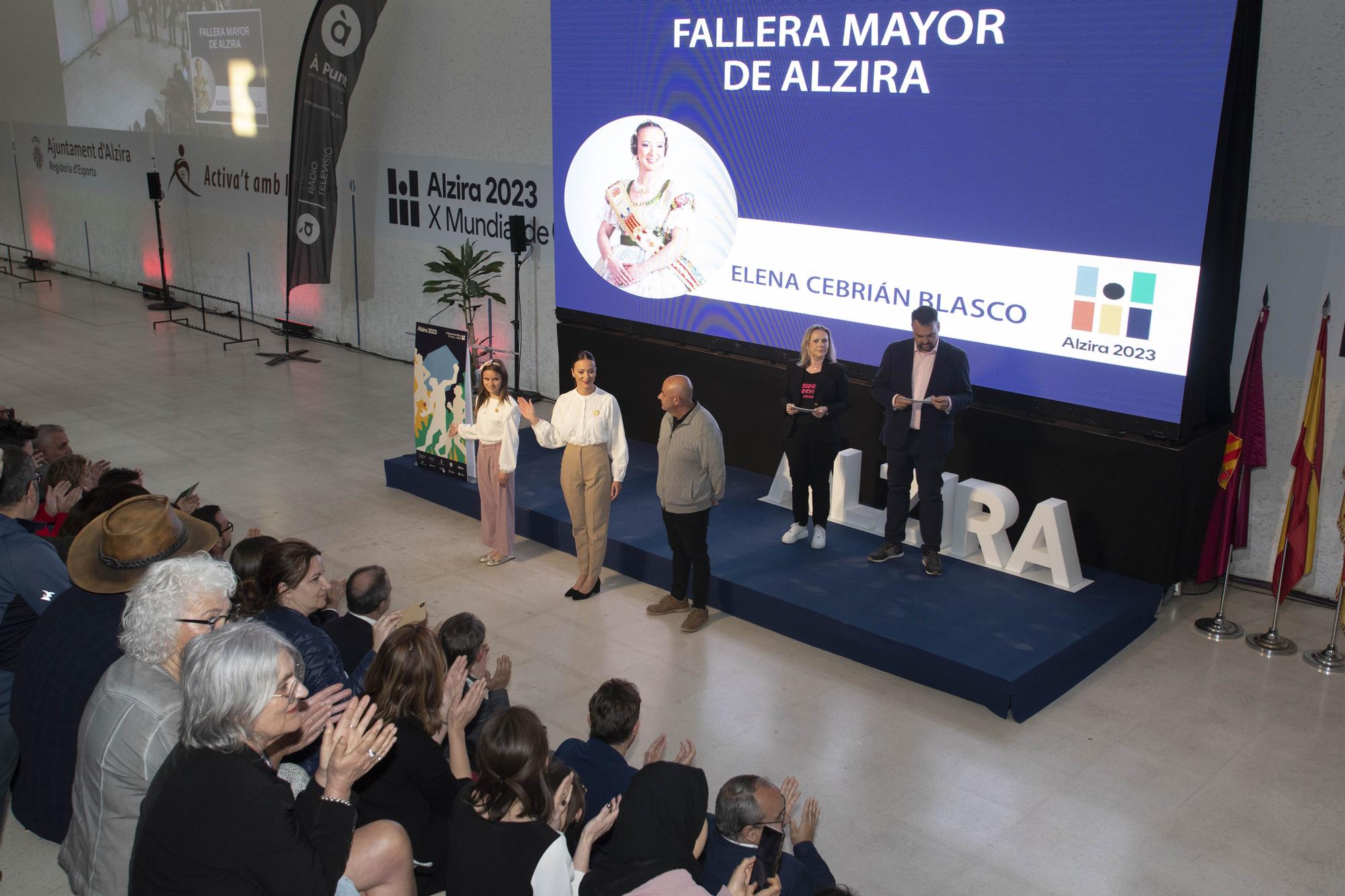 Las mejores imágenes de la gala inaugural del Mundial de Pilota de Alzira