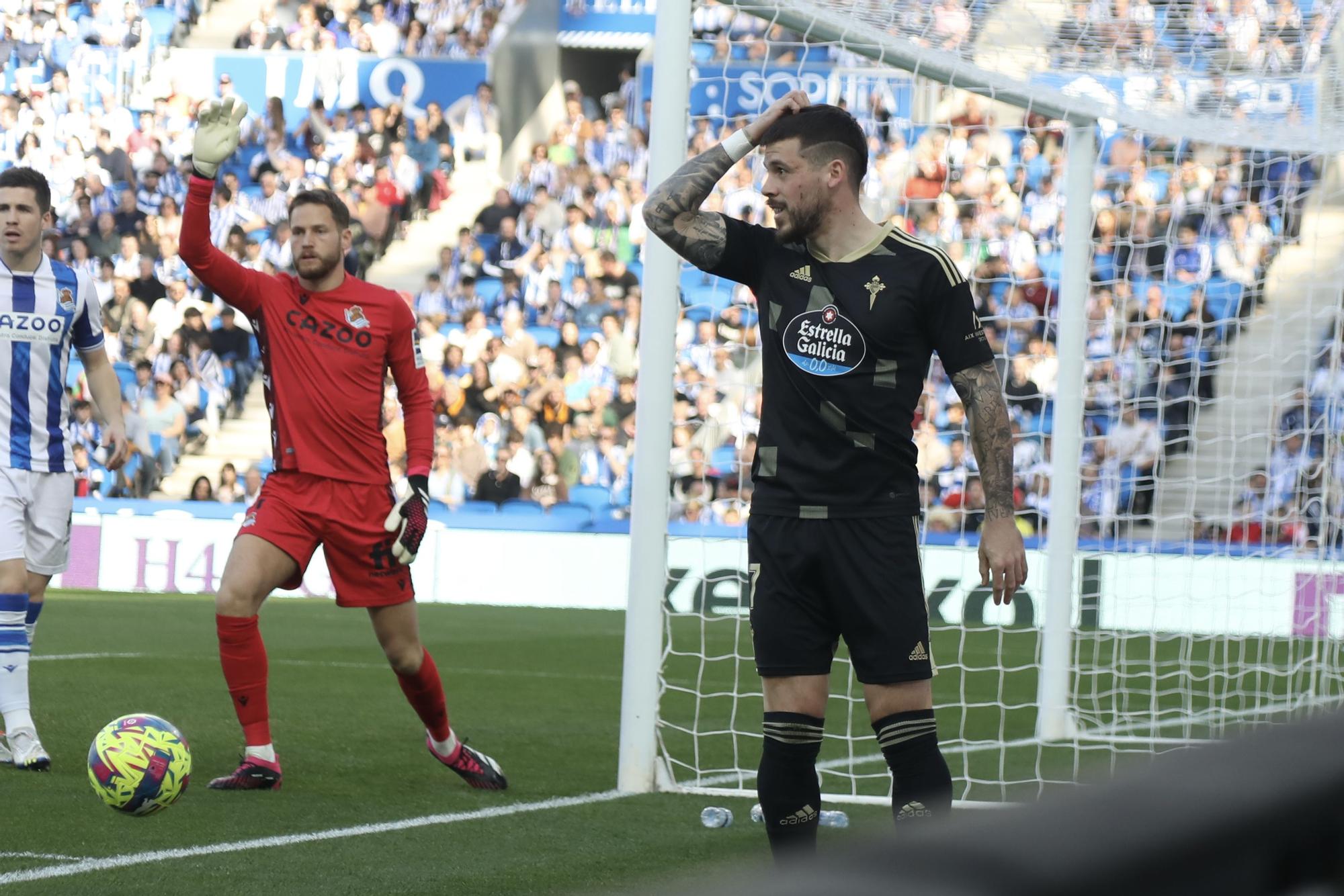 Todas las imágenes del partido entre la Real Sociedad y el Celta