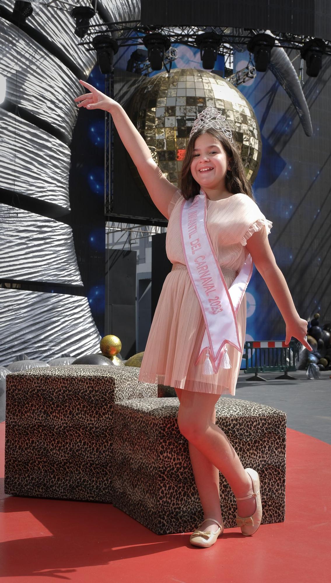 Aaliyah Méndez Pérez, Reina Infantil del Carnaval de Las Palmas de Gran Canaria 2023