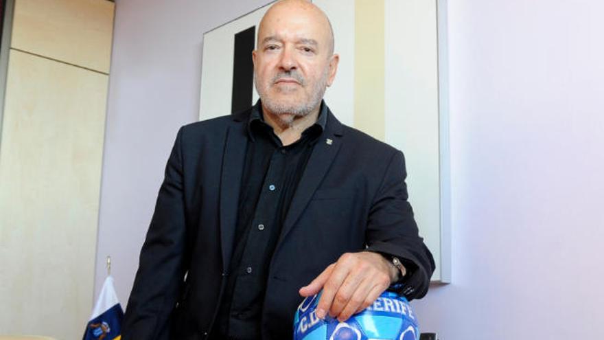 Miguel Concepción, presidente del CD Tenerife