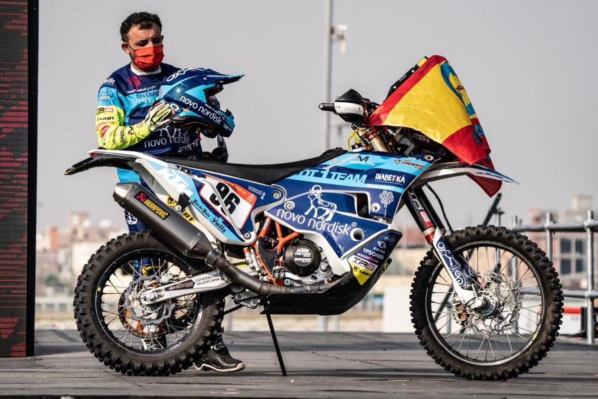 Joan Barreda mantiene el tipo en un nuevo Dakar