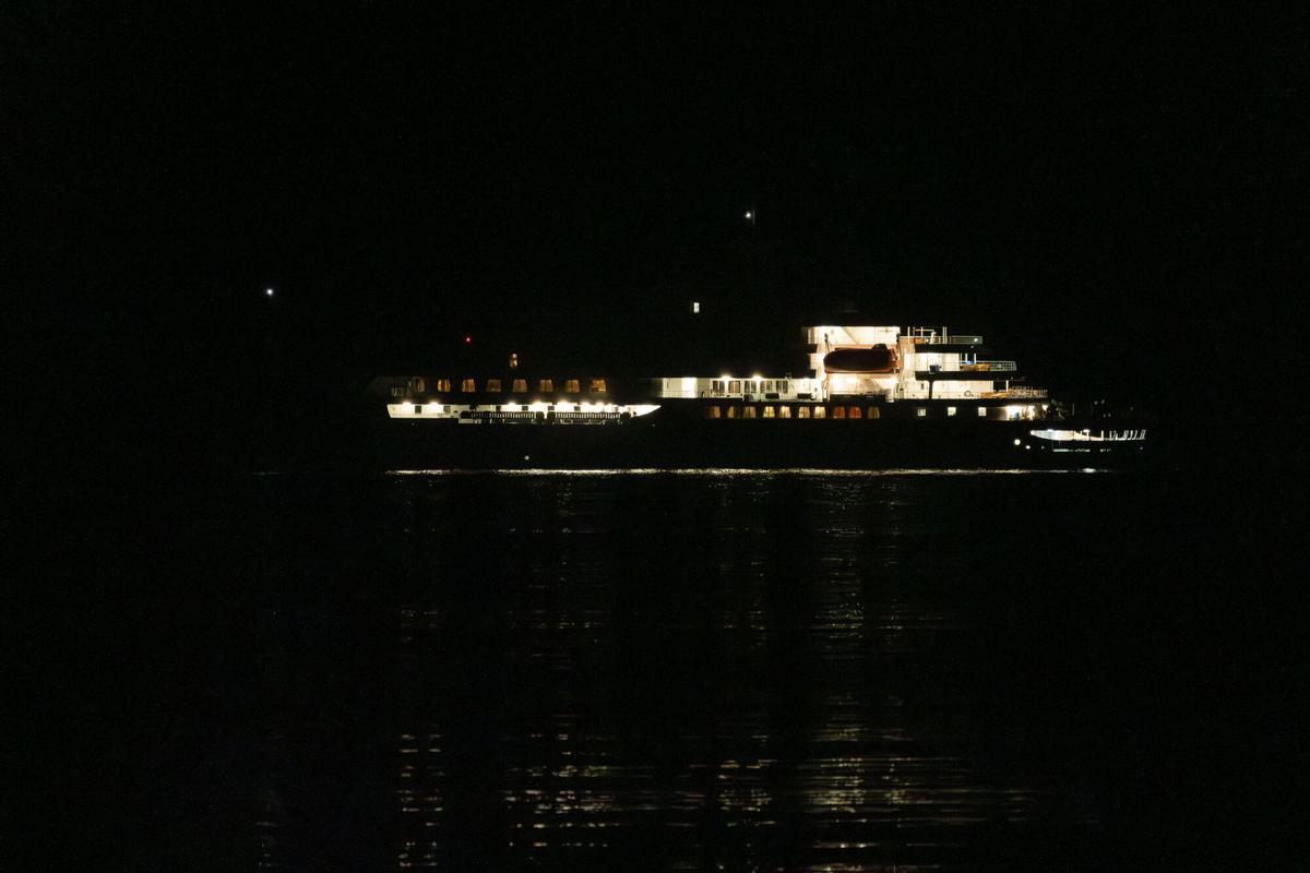 El 'crucero del hantavirus' MV Hondius, en el puerto de Granadilla (Tenerife)