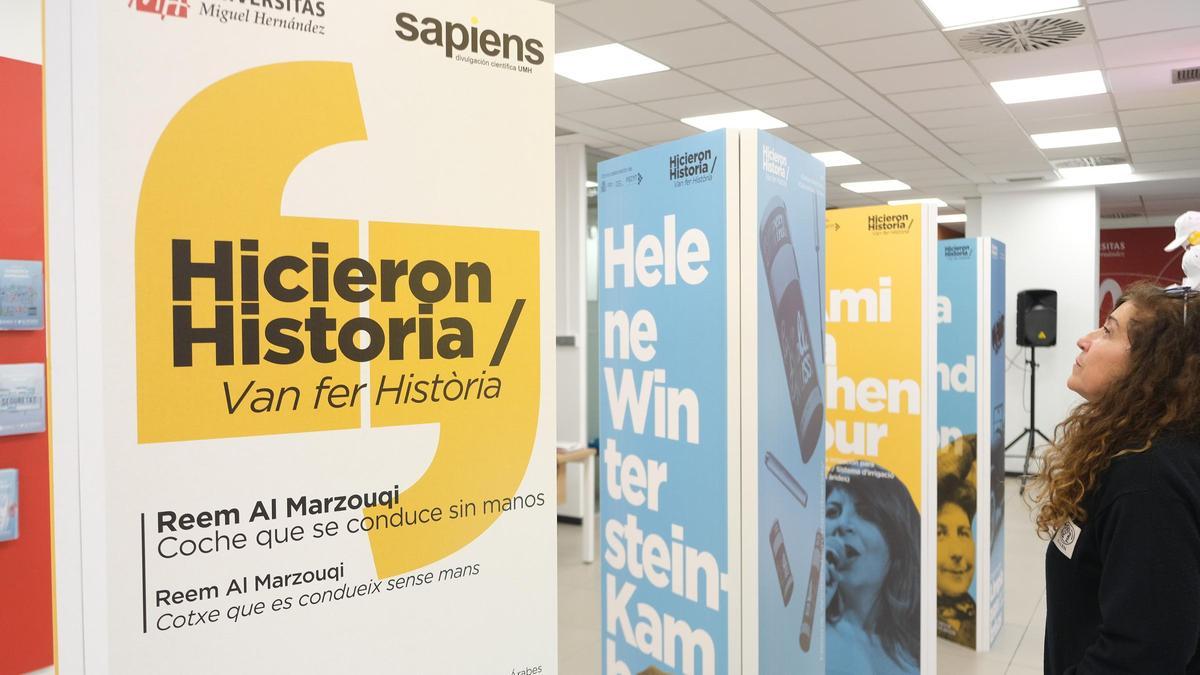 La exposición, situada en la Plaça de Baix, mostrará información sobre mujeres científicas como Margarita Salas, y sus invenciones