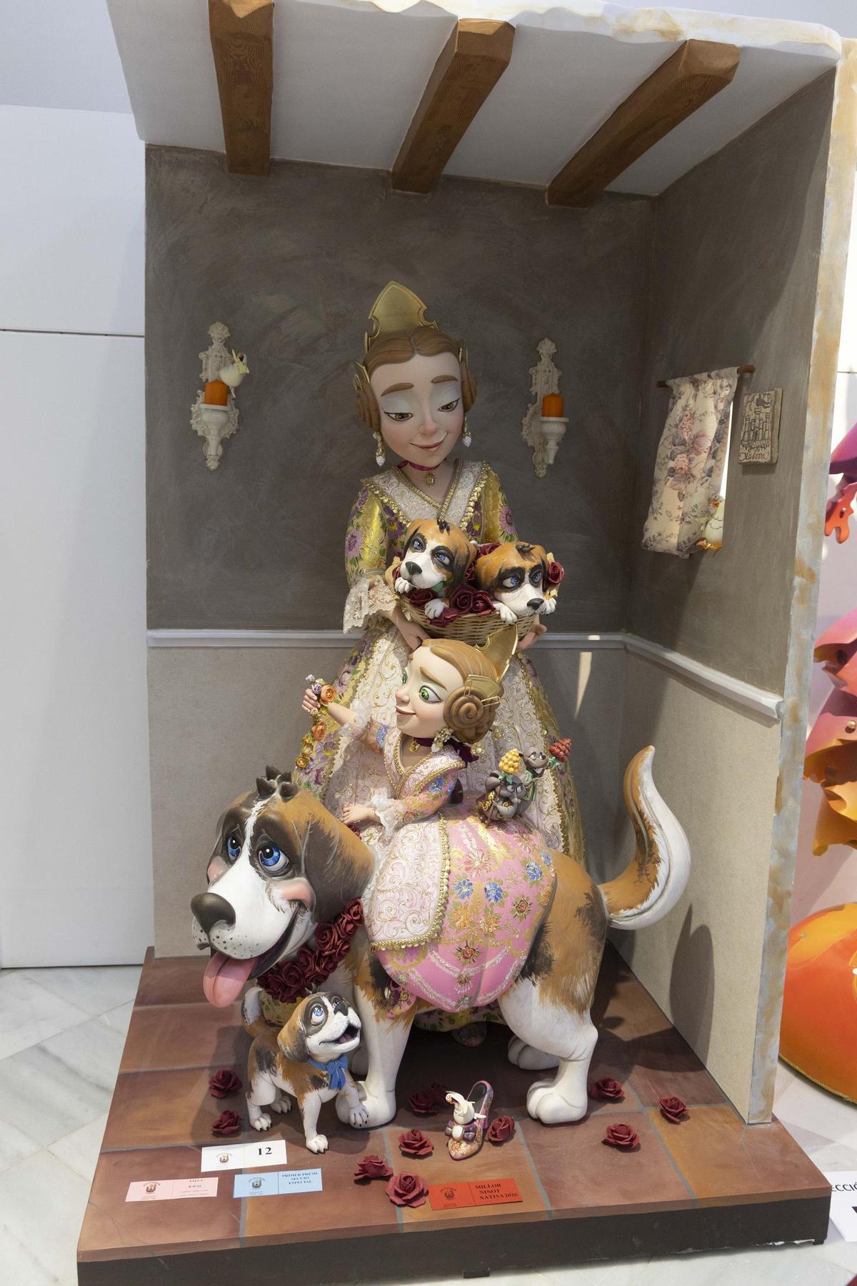 Las mejores imágenes de la exposición del "ninot" de Xàtiva