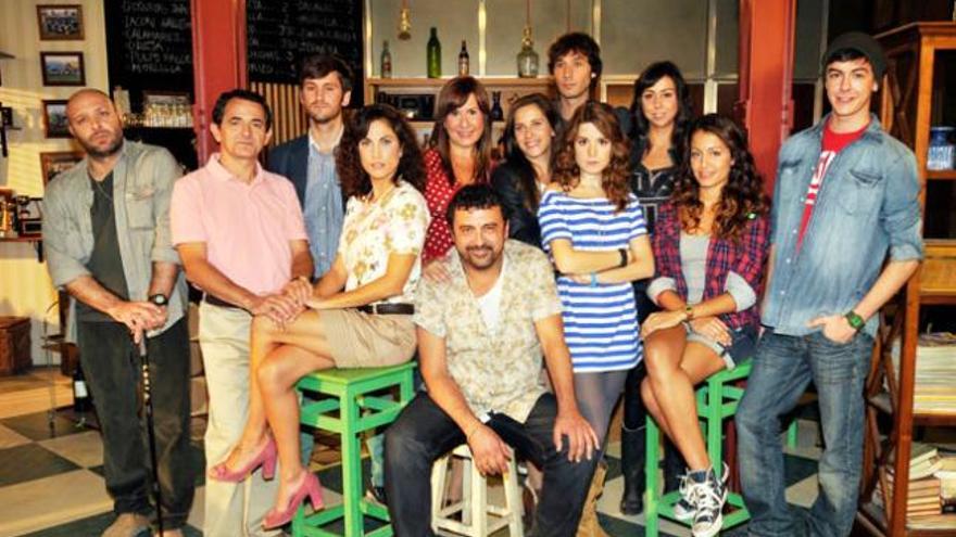 Los protagonistas de &#039;Con el culo al aire&#039;.