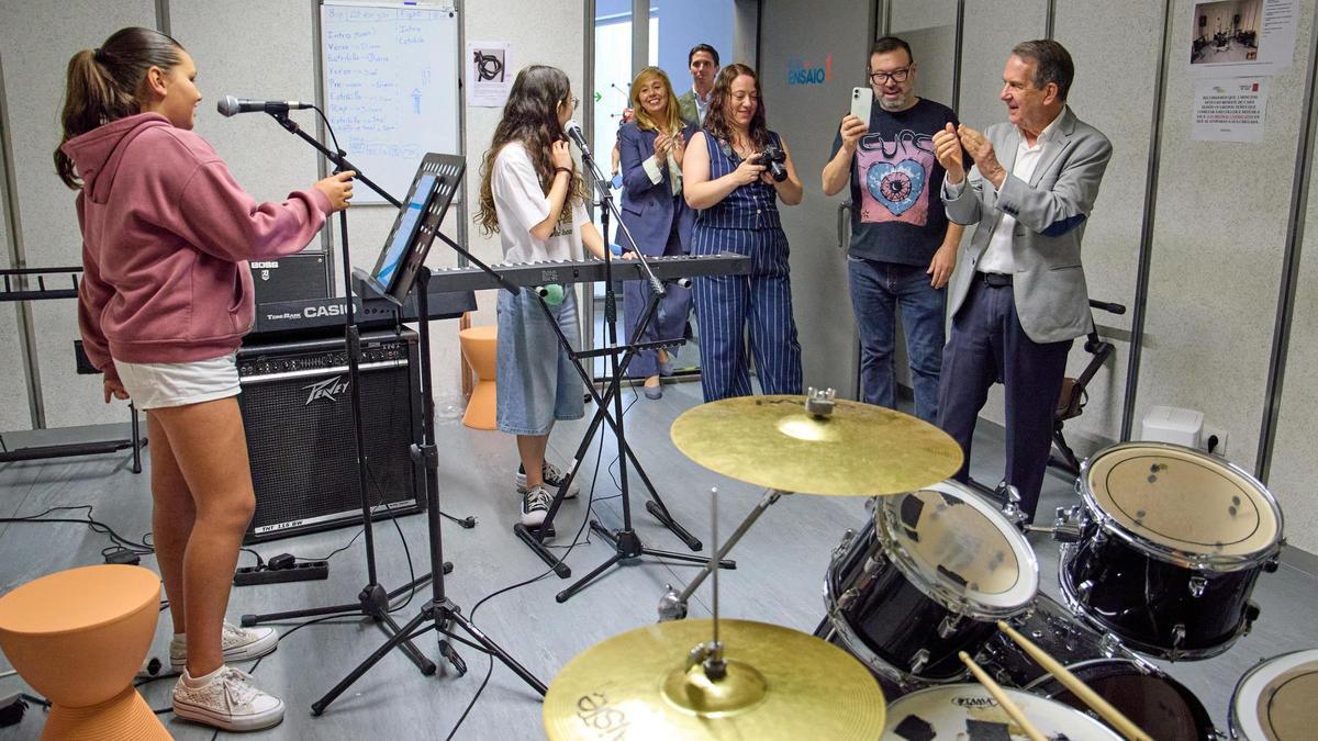 Vigosónico, el local municipal de ensayo, se consolida entre las bandas musicales emergentes de la ciudad